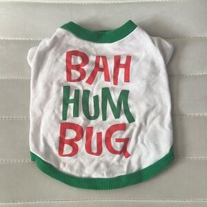 🐾Holiday small dog tee 🎄